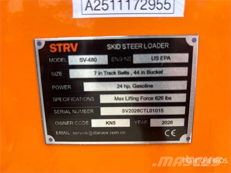 STARVOX SV-480 Mini Compact Track Loader (Unused) Міні-навантажувачі