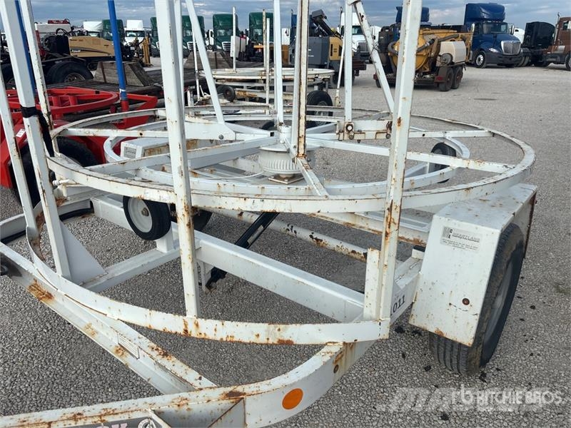 Stellar RH400 Coil Tubing Reel Trailer Processing Equipment