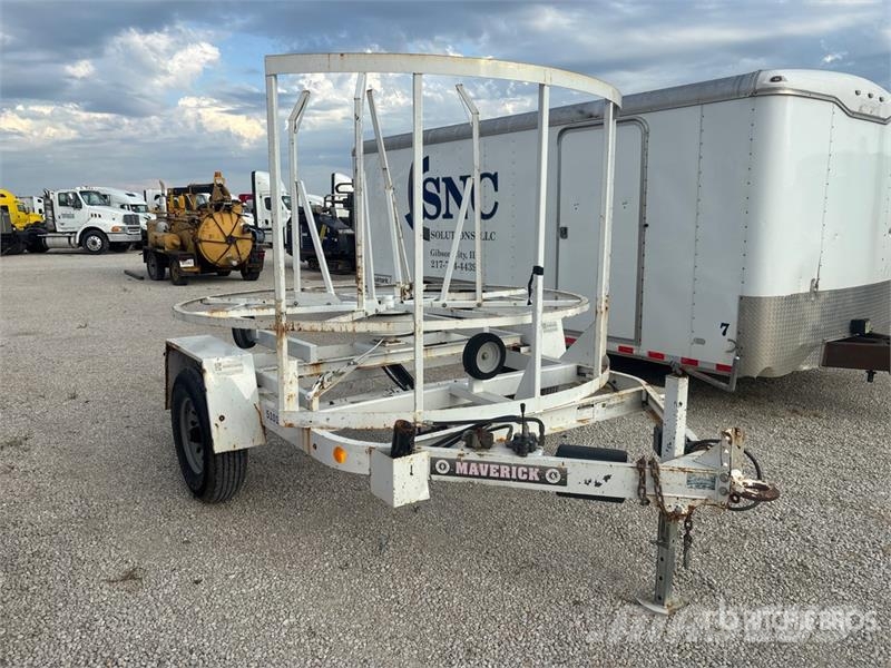 Stellar RH400 Coil Tubing Reel Trailer Processing Equipment