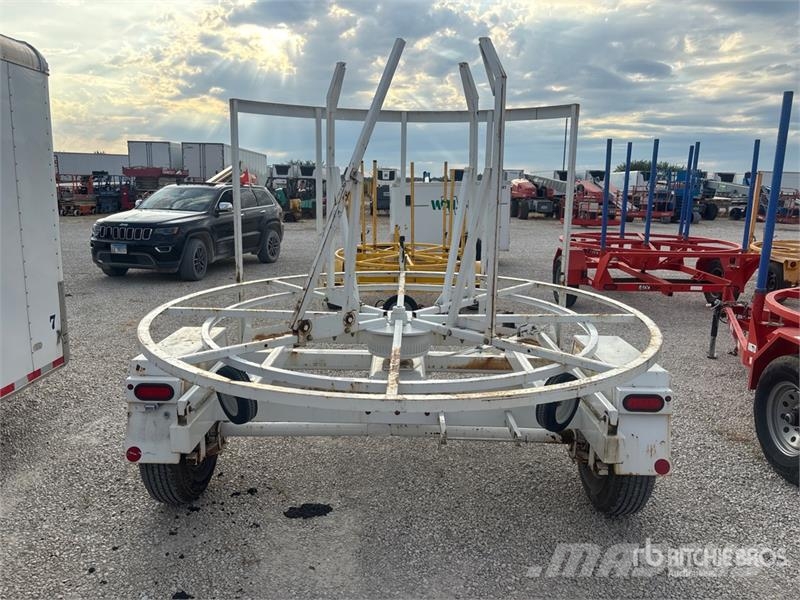 Stellar RH400 Coil Tubing Reel Trailer Processing Equipment