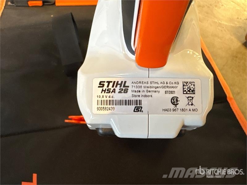 Stihl HSA26 Shrub & Grass Shear Outras máquinas agrícolas