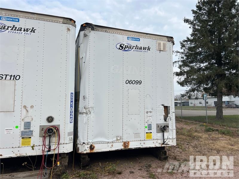 Stoughton 53 ft x 102 in Various Truck parts Van Trailer (In 박스 바디 트레일러