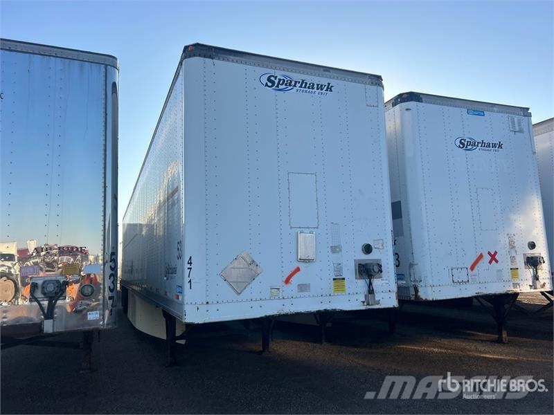 Stoughton 53 ft x 102 in T/A Van Trailer مقطورات ذات هيكل صندوقي