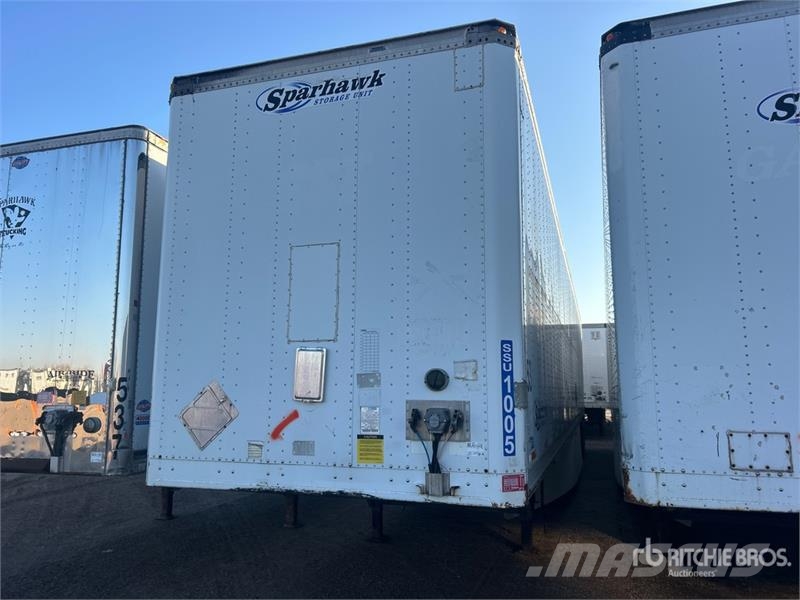 Stoughton 53 ft x 102 in T/A Van Trailer مقطورات ذات هيكل صندوقي