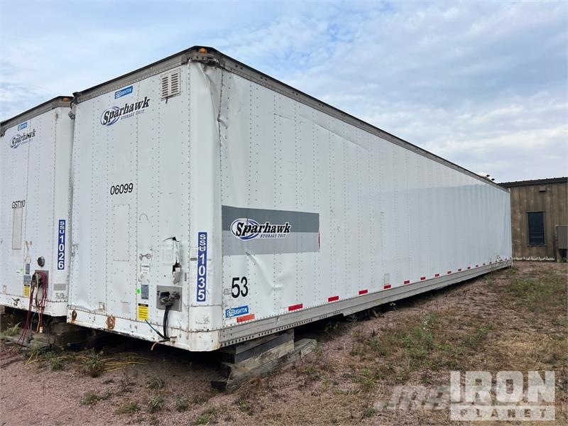 Stoughton 53 ft x 102 in Various Truck parts Van Trailer (In 박스 바디 트레일러
