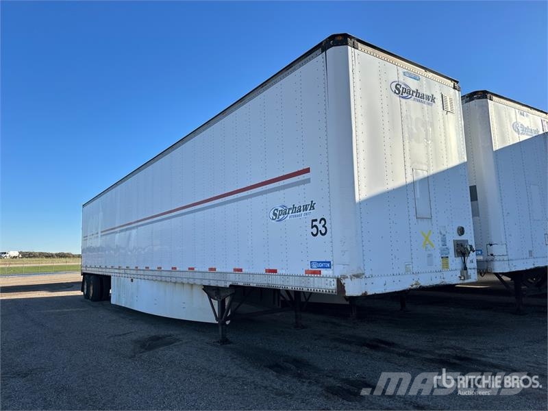 Stoughton AVW-53ST-S-C-AR 53 ft x 102 in T/A Van Trailer Van Body Trailers