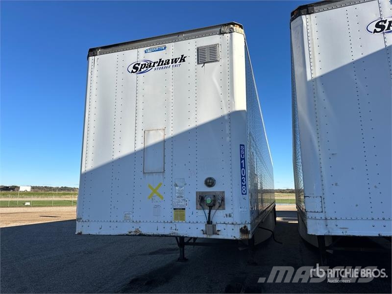 Stoughton AVW-53ST-S-C-AR 53 ft x 102 in T/A Van Trailer Van Body Trailers