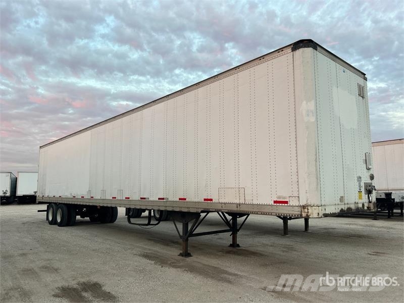 Stoughton AVXW-535T-S-C-AR 53 ft x 102 in T/A Van Trailer Ремаркета фургони