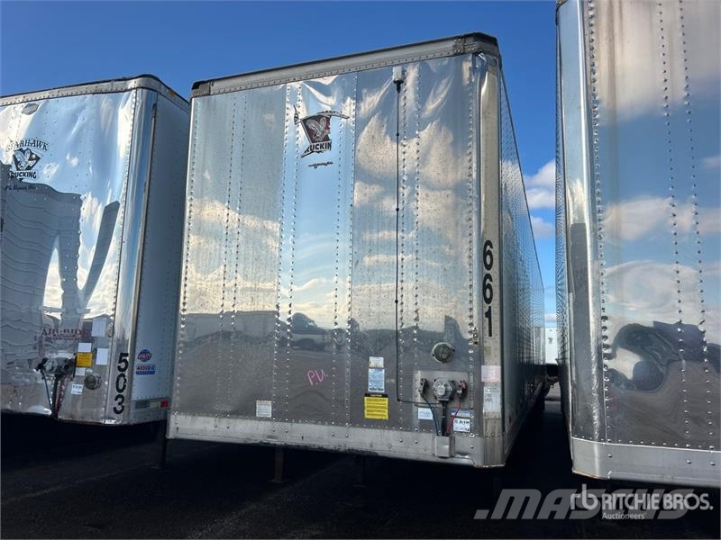 Stoughton AVXW-535T-S-C-AR 53 ft x 102 in T/A Van Trailer Gesloten opbouw trailers