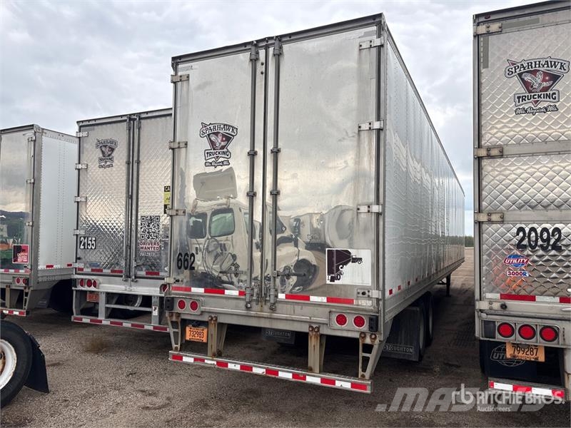 Stoughton AVXW-535T-S-C-AR 53 ft x 102 in T/A Van Trailer Box body trailers