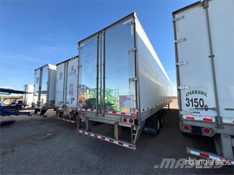 Stoughton AVXW-535T-S-C-AR 53 ft x 102 in T/A Van Trailer Sanduk prikolice