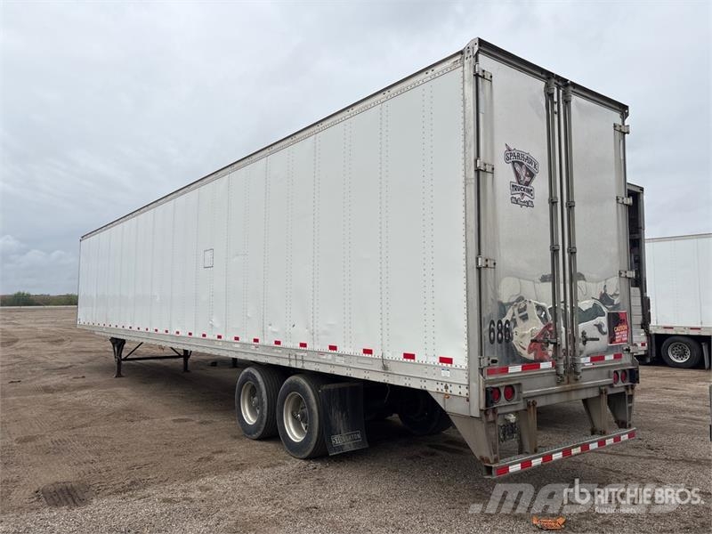 Stoughton AVXW-535T-S-C-AR 53 ft x 102 in T/A Van Trailer Van Body Trailers