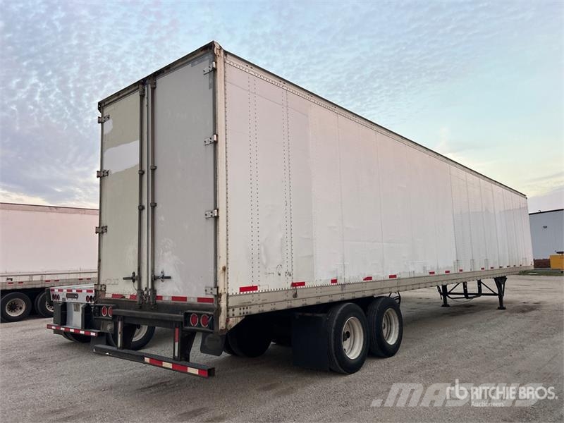 Stoughton AVXW-535T-S-C-AR 53 ft x 102 in T/A Van Trailer Ремаркета фургони