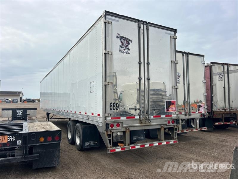 Stoughton AVXW-535T-S-C-AR 53 ft x 102 in T/A Van Trailer Box body trailers