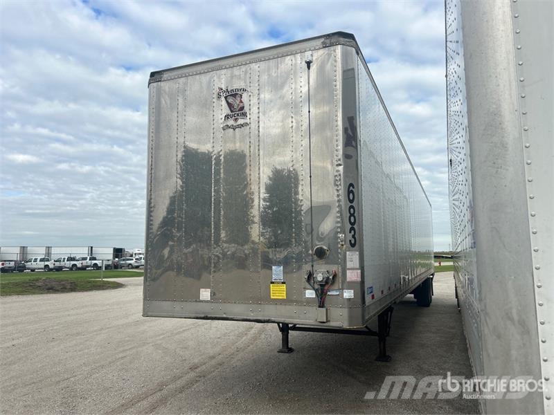 Stoughton AVXW-535T-S-C-AR 53 ft x 102 in T/A Van Trailer Van Body Trailers
