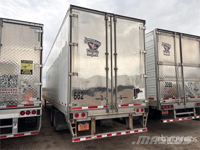 Stoughton AVXW-535T-S-C-AR 53 ft x 102 in T/A Van Trailer Box body trailers