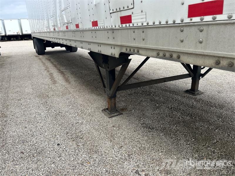 Stoughton AVXW-535T-S-C-AR 53 ft x 102 in T/A Van Trailer Box body trailers