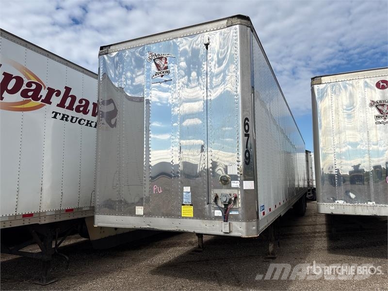 Stoughton AVXW-535T-S-C-AR 53 ft x 102 in T/A Van Trailer Van Body Trailers