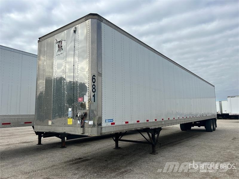 Stoughton AVXW-535T-S-C-AR 53 ft x 102 in T/A Van Trailer Box body trailers