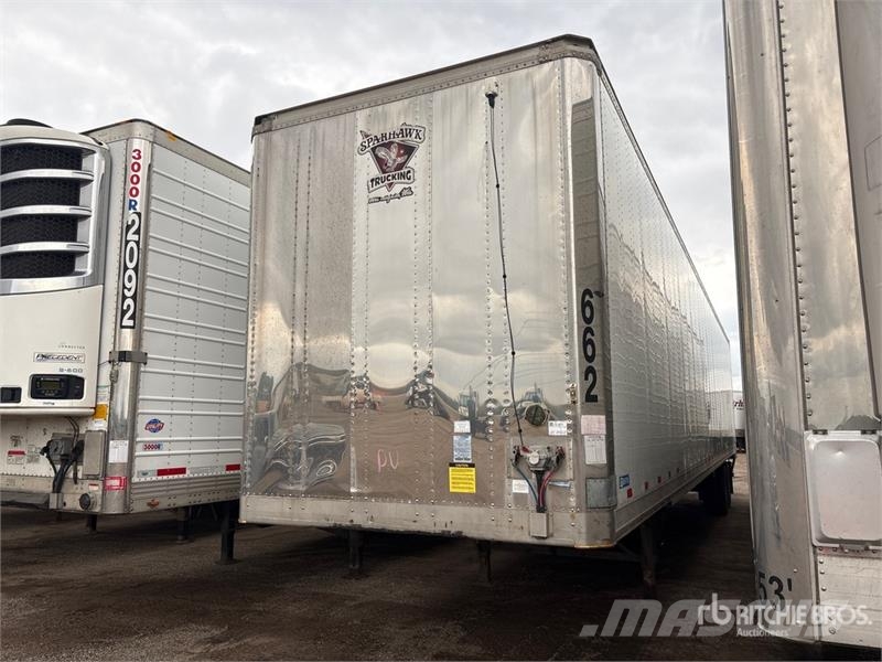 Stoughton AVXW-535T-S-C-AR 53 ft x 102 in T/A Van Trailer Van Body Trailers