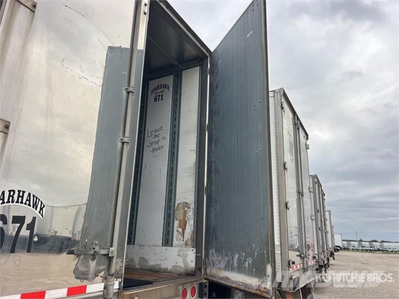 Stoughton AVXW-535T-S-C-AR 53 ft x 102 in T/A Van Trailer Причепи-фургони