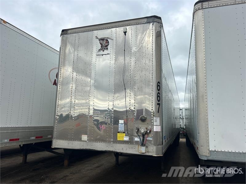 Stoughton AVXW-535T-S-C-AR 53 ft x 102 in T/A Van Trailer Sanduk prikolice
