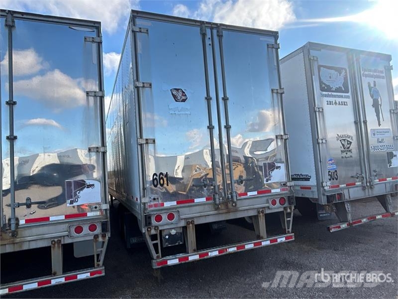 Stoughton AVXW-535T-S-C-AR 53 ft x 102 in T/A Van Trailer Gesloten opbouw trailers