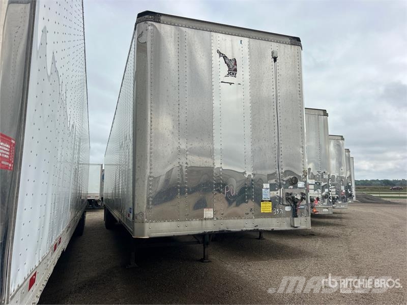 Stoughton AVXW-535T-S-C-AR 53 ft x 102 in T/A Van Trailer مقطورات ذات هيكل صندوقي
