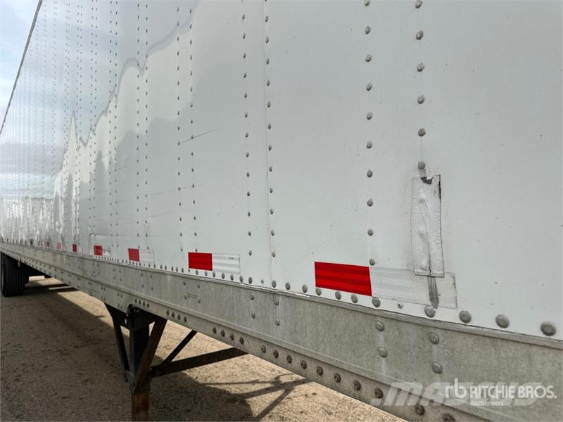 Stoughton AVXW-535T-S-C-AR 53 ft x 102 in T/A Van Trailer Sanduk prikolice