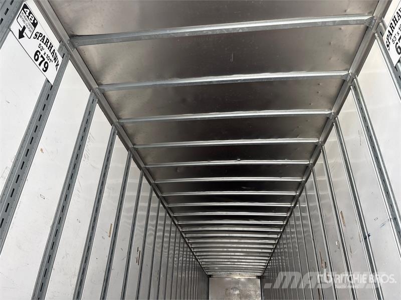 Stoughton AVXW-535T-S-C-AR 53 ft x 102 in T/A Van Trailer Van Body Trailers