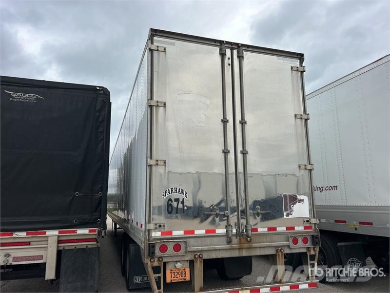 Stoughton AVXW-535T-S-C-AR 53 ft x 102 in T/A Van Trailer Причепи-фургони