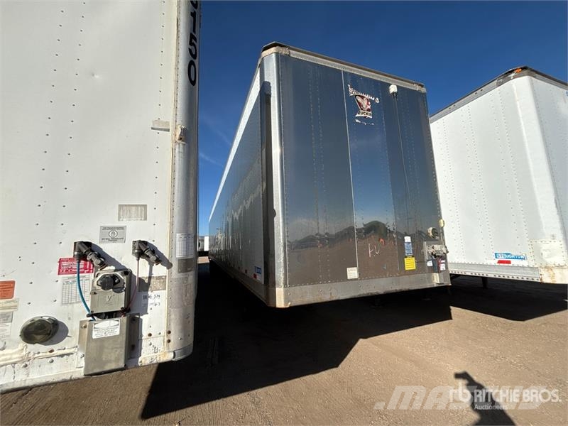 Stoughton AVXW-535T-S-C-AR 53 ft x 102 in T/A Van Trailer Sanduk prikolice