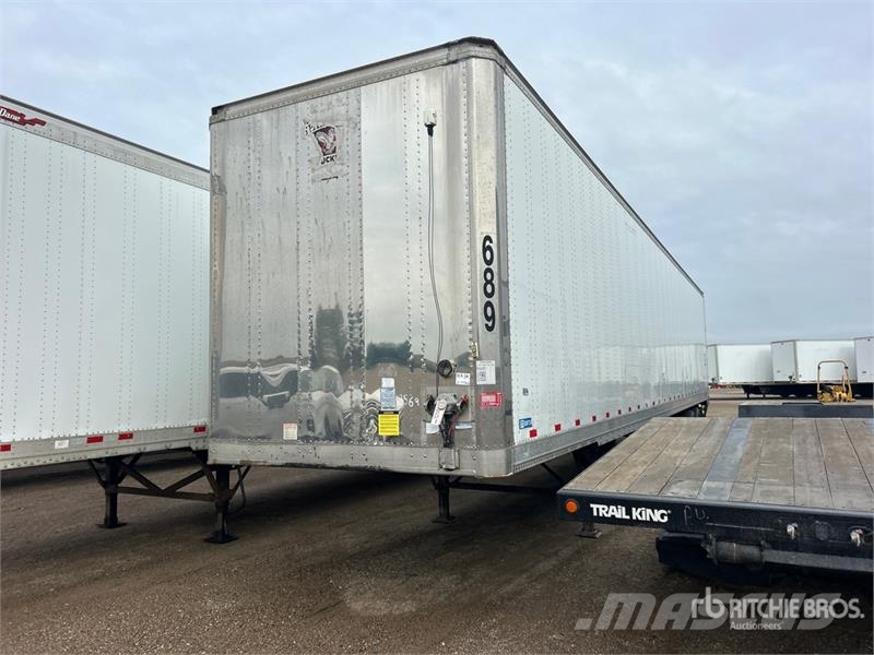Stoughton AVXW-535T-S-C-AR 53 ft x 102 in T/A Van Trailer Box body trailers