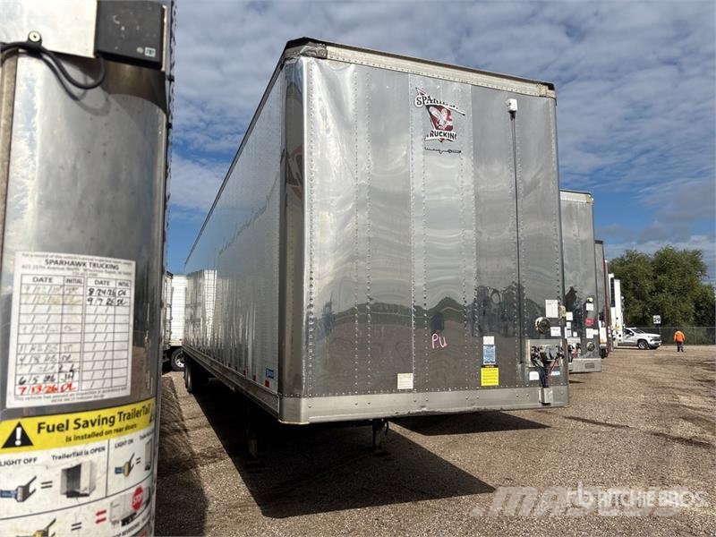 Stoughton AVXW-535T-S-C-AR 53 ft x 102 in T/A Van Trailer Van Body Trailers