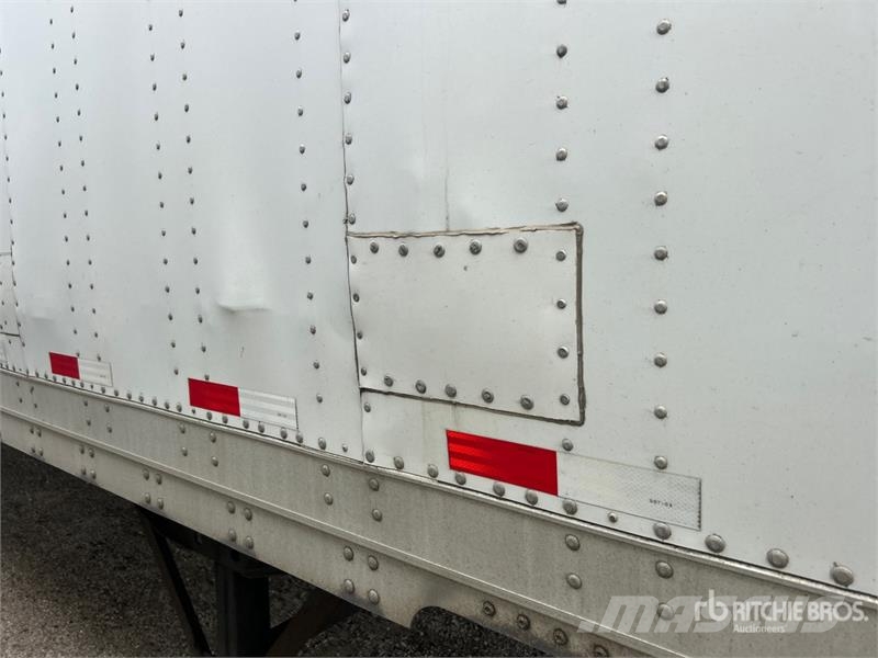 Stoughton AVXW-535T-S-C-AR 53 ft x 102 in T/A Van Trailer Box body trailers