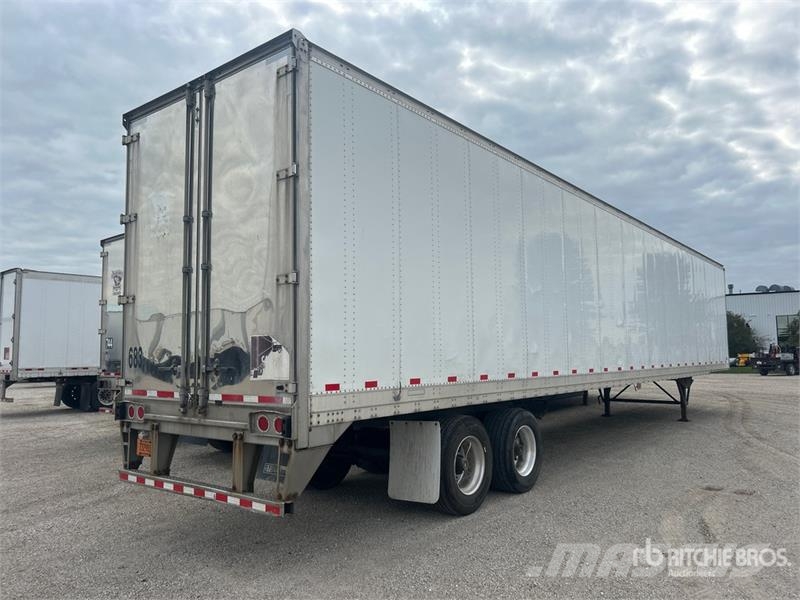 Stoughton AVXW-535T-S-C-AR 53 ft x 102 in T/A Van Trailer Van Body Trailers