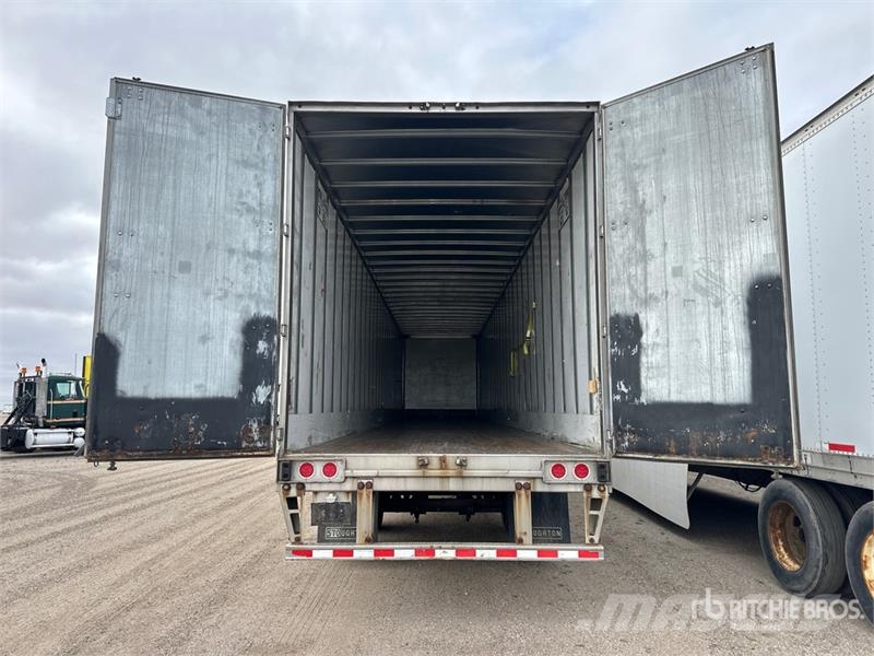Stoughton AVXW-535T-S-C-AR 53 ft x 102 in T/A Van Trailer Sanduk prikolice