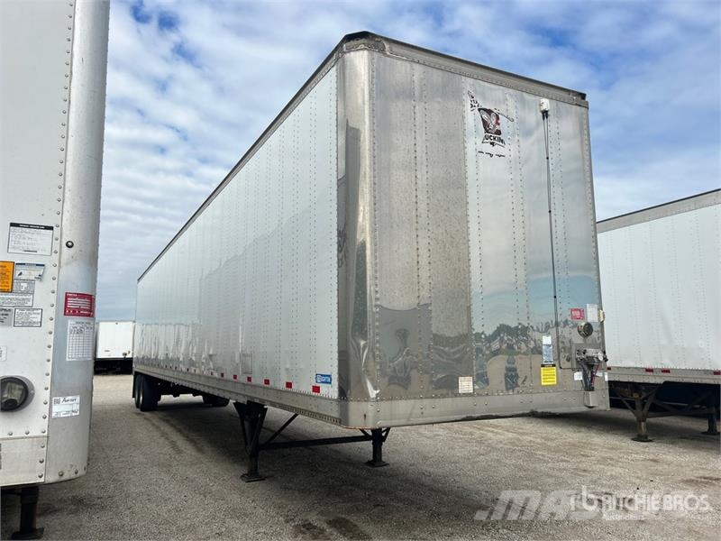 Stoughton AVXW-535T-S-C-AR 53 ft x 102 in T/A Van Trailer Box body trailers