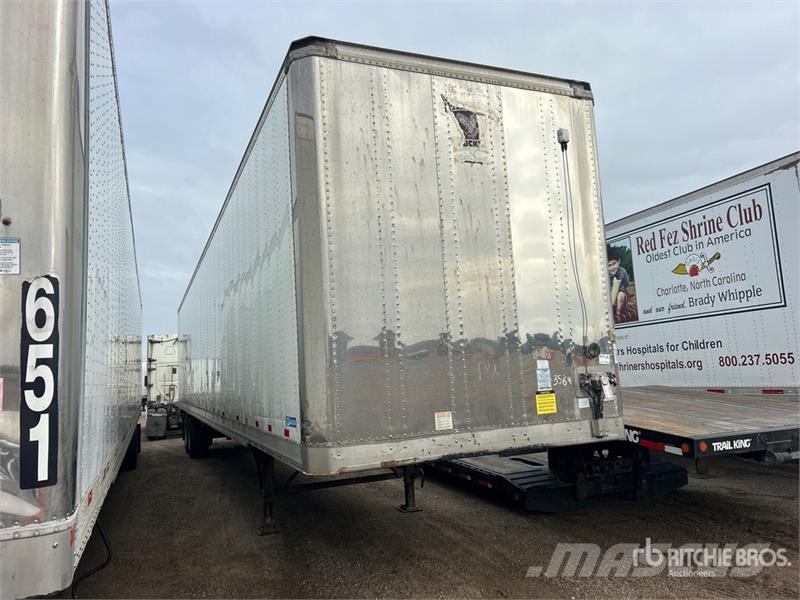 Stoughton AVXW-535T-S-C-AR 53 ft x 102 in T/A Van Trailer Box body trailers