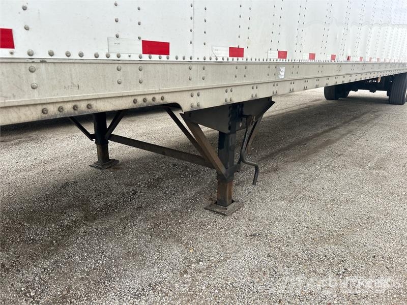 Stoughton AVXW-535T-S-C-AR 53 ft x 102 in T/A Van Trailer Box body trailers