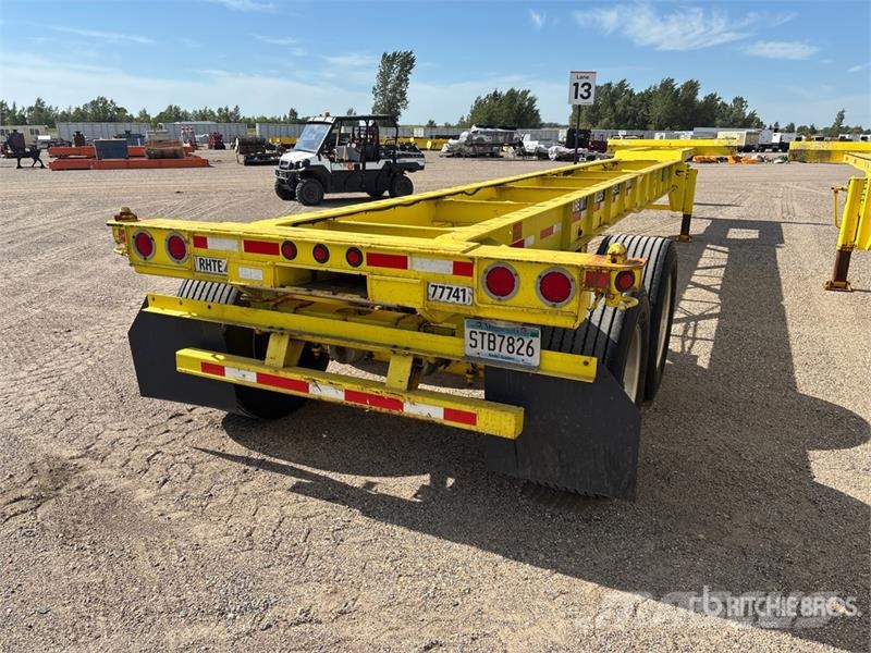 Stoughton CCGN-40T-S 40 ft T/A Container Trailer Kontejnerske prikolice