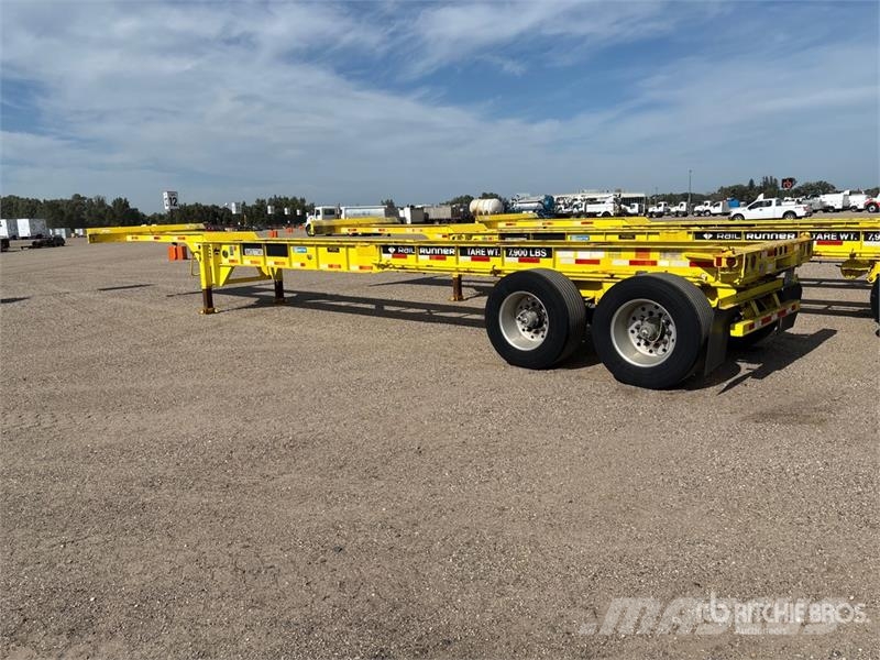 Stoughton CCGN-40T-S 40 ft T/A Container Trailer Kontejnerske prikolice
