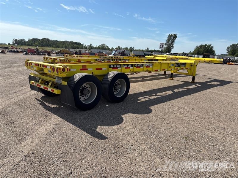 Stoughton CCGN-40T-S 40 ft T/A Container Trailer Kontejnerske prikolice