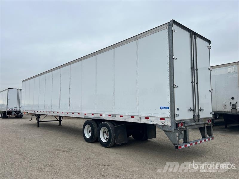 Stoughton ZGPVW-535T-S-C-AR 53 ft x 102 in T/A Van Trailer مقطورات ذات هيكل صندوقي
