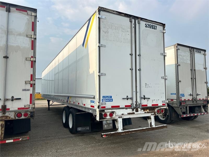 Stoughton ZGPVW-535T-S-C-AR 53 ft x 102 in T/A Van Trailer مقطورات ذات هيكل صندوقي