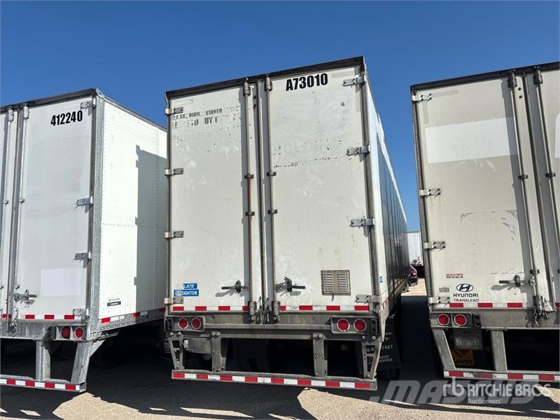 Stoughton ZGPVW-535T-S-C-AR 53 ft x 102 in T/A Van Trailer مقطورات ذات هيكل صندوقي