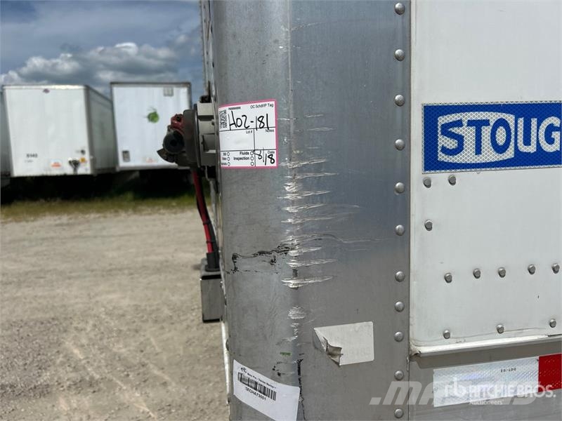 Stoughton ZGPVW-535T-S-C-AR 53 ft x 102 in T/A Van Trailer مقطورات ذات هيكل صندوقي