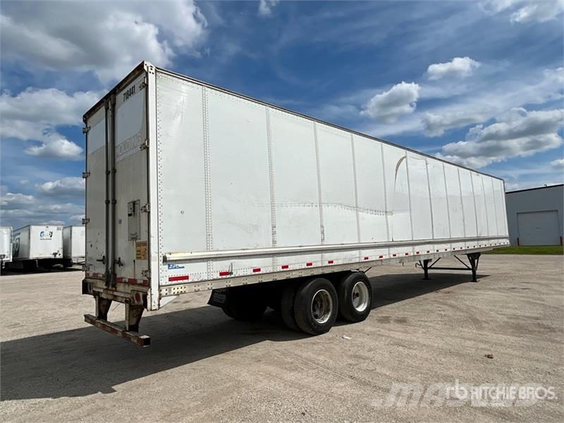 Stoughton ZGPVW-535T-S-C-AR 53 ft x 102 in T/A Van Trailer مقطورات ذات هيكل صندوقي