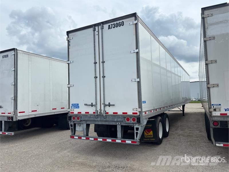 Stoughton ZGPVW-535T-S-C-AR 53 ft x 102 in T/A Van Trailer مقطورات ذات هيكل صندوقي