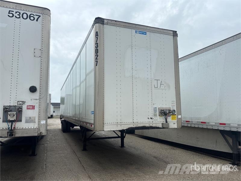 Stoughton ZGPVW-535T-S-C-AR 53 ft x 102 in T/A Van Trailer Dobozos pótkocsik